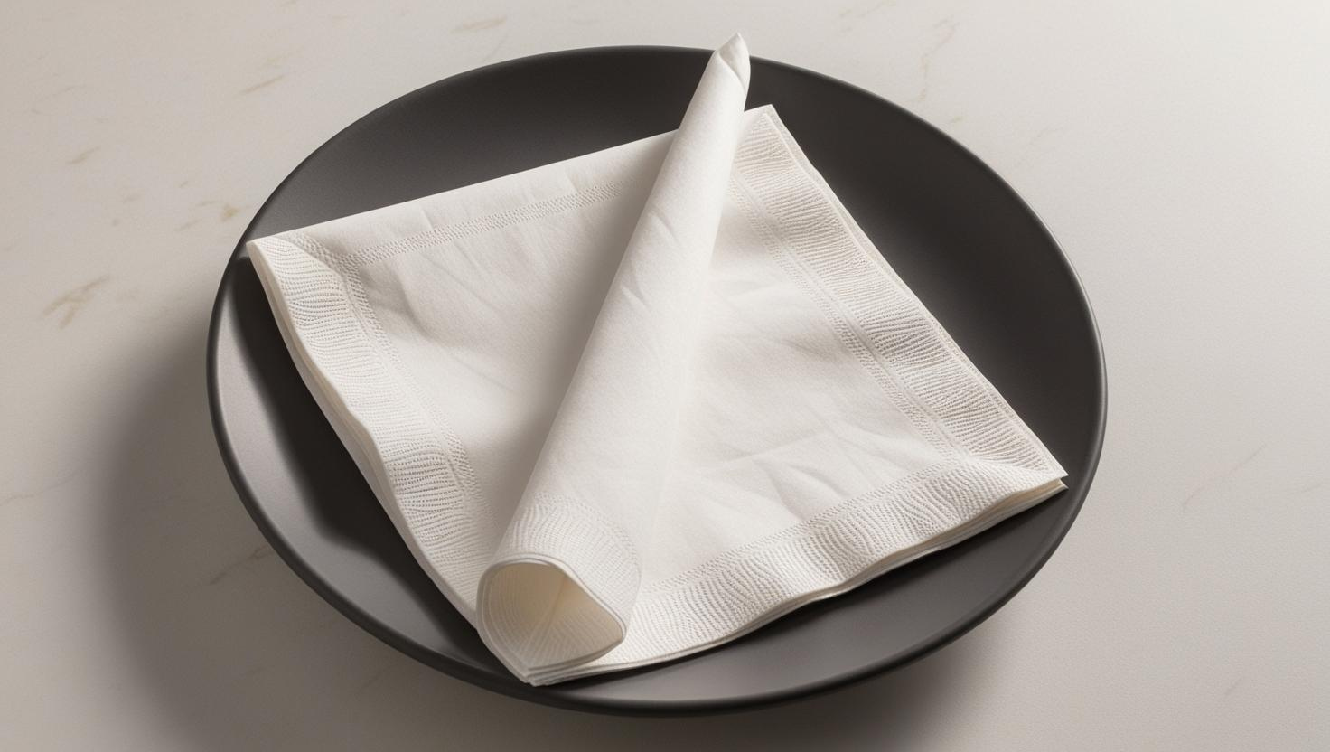 SERVILLETAS DE PAPEL 20X20 BLANCA 2 CAPAS P/100U - Imagen 2