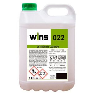 DETERGENTE CLORADO CONCENTRADO WINS 5L