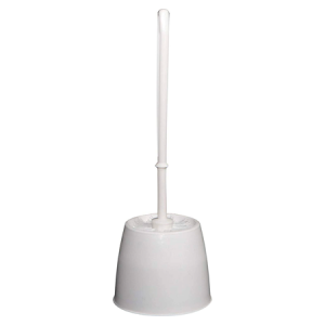 ESCOBILLERO COMPLETO WC BLANCO C/20