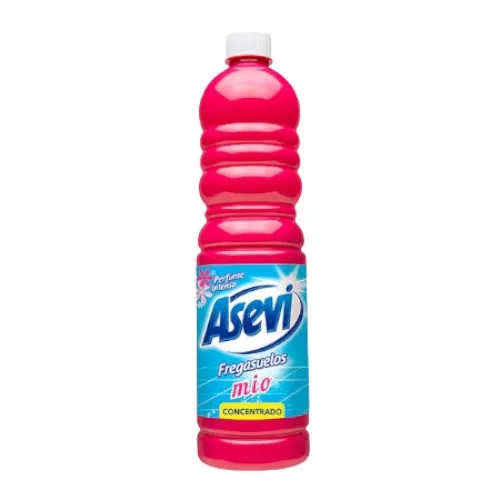 Fregasuelos Asevi Mio 1L, perfumado para el uso doméstico y profesional.