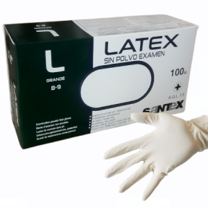 Guantes de látex sin polvo,Los guantes de látex desechables son guantes hechos de látex natural que se utilizan para proteger las manos de sustancias nocivas.