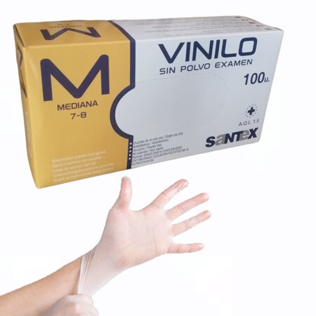 Guantes de Vinilo Transparentes Santex
Los guantes de vinilo transparentes son una opción popular en diversos sectores debido a su versatilidad y características únicas.