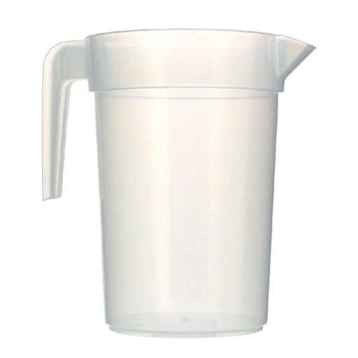 Jarra de plástico resistente para bebidas de 1 litro