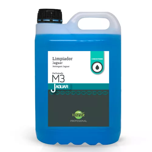 Limpiador multiusos perfumado Jaguar es un producto y detergente para la limpieza, higienización y desodorización de ambientes