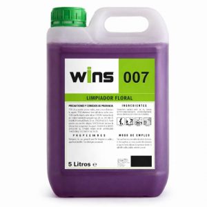El limpiador suelos floral wins es un limpiador y detergente de uso general para la limpieza de suelos y superficies lavables.