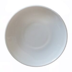 PLATO BLANCO PARA CAFÉ 13 CM P/6 UDS