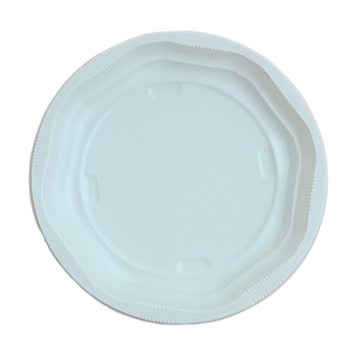 Plato de Plástico de Postre en Color Crema
El plato de plástico de postre en color crema es una opción ideal para eventos y fiestas familiares.