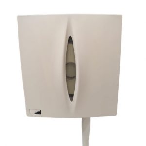 El portarrollo para papel higiénico industrial de color blanco está diseñado específicamente para satisfacer las necesidades del sector de la hostelería.