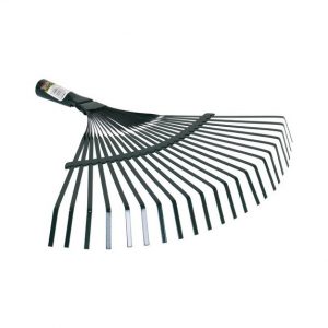 RASTRILLO DE ACERO FLEXIBLE COLOR VERDE