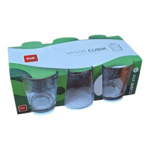 Set de Vasos de Cristal Cok de 27 cl
Este elegante set de vasos está diseñado para quienes buscan funcionalidad y estilo en su vajilla. Aquí te presentamos una descripción detallada de este producto: