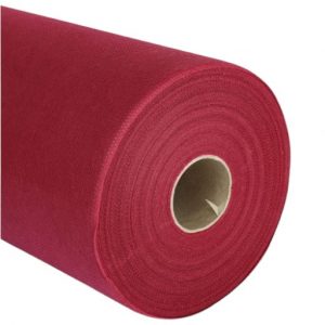 Rollo de mantel burdeos Novotex 1,20x50 m. Elegante, resistente y reutilizable. Ideal para hostelería, eventos y catering.