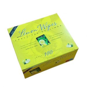 TOALLITA DE LIMÓN ESTUCHE 100 UDS