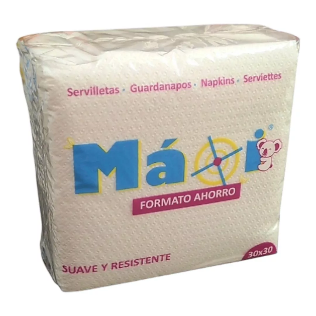 Servilleta de Papel Blanca 30x30
Las servilletas de papel blanco de 30x30 cm son una opción práctica y elegante para cualquier ocasión.