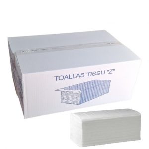 Toallas de papel de pasta pura virgen de dos capas para dispensadores.
Papel resistente y de gran suavidad.
El pack contiene 150 servicios y la caja contiene 20 paquetes.

Medidas: 21x10,5 cm