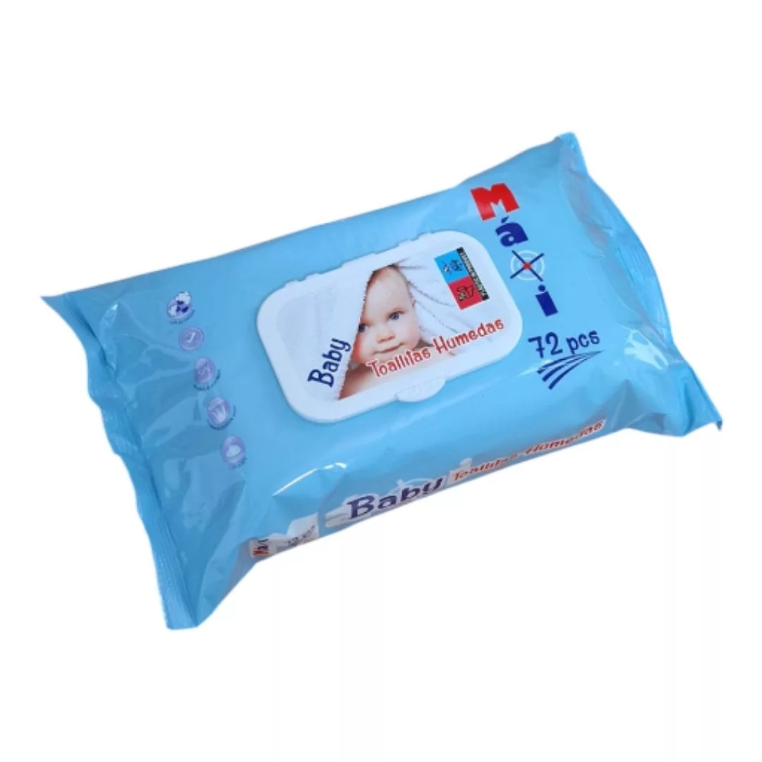 TOALLITAS HÚMEDAS BABY MAXI 72 U.