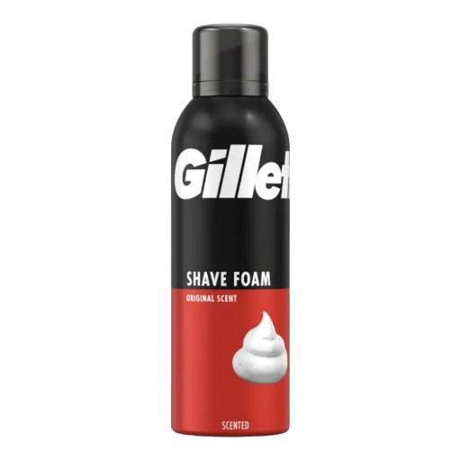 Espuma de afeitar Gillette ofrece una experiencia de afeitado superior, diseñada para proporcionar una suavidad excepcional y minimizar la irritación de la piel.