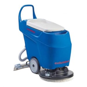 La fregadora automática columbus cable RA 55/K 40 compacta con funcionamiento a través de la red eléctrica para un uso continuo e intenso en superficies pequeñas y medianas.