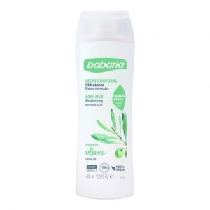 Babaria aceite de oliva body milk es un producto de cuidado de la piel de alta calidad, formulado para hidratar y nutrir.