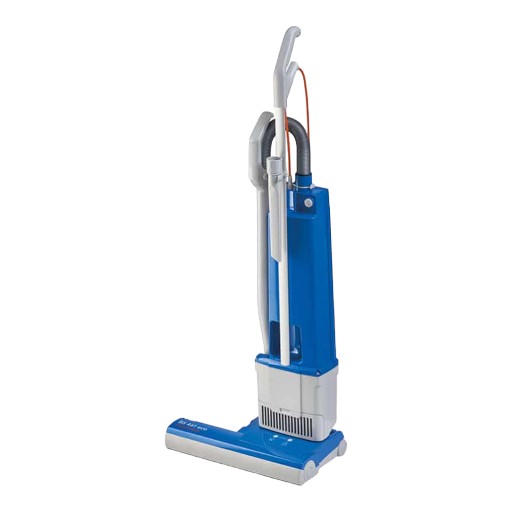 La aspiradora de cepillo vertical polvo BS 361 eco ha sido equipada con filtros de aire de escape HEPA y un sistema de filtrado de tres etapas