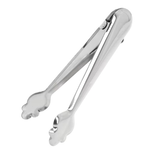 La pinza para el hielo de acero inoxidable es un utensilio esencial en cualquier evento. Su diseño robusto y elegante permite un agarre seguro