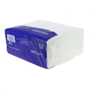 Servilleta blanca Caricas 40x40 es una elección ideal para presentaciones elegantes en eventos y restaurantes.