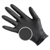 GUANTE DE NITRILO DIAMANTADO NEGRO SIS T/M 50U - Imagen 2