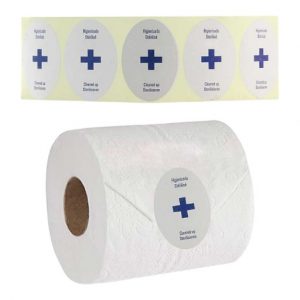 Las pegatinas para papel higiénico son un detalle pequeño pero significativo que puede añadir un toque de elegancia y personalización a los baños