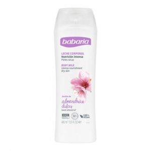 BODY MILK BABARIA ALMENDRAS DULCES 400 ML