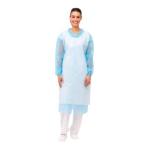 Delantal de polietileno C/1000U está diseñado especialmente ante la manipulación de líquidos o sólidos sobre todo en el sector de la alimentación, restauración y hostelería.