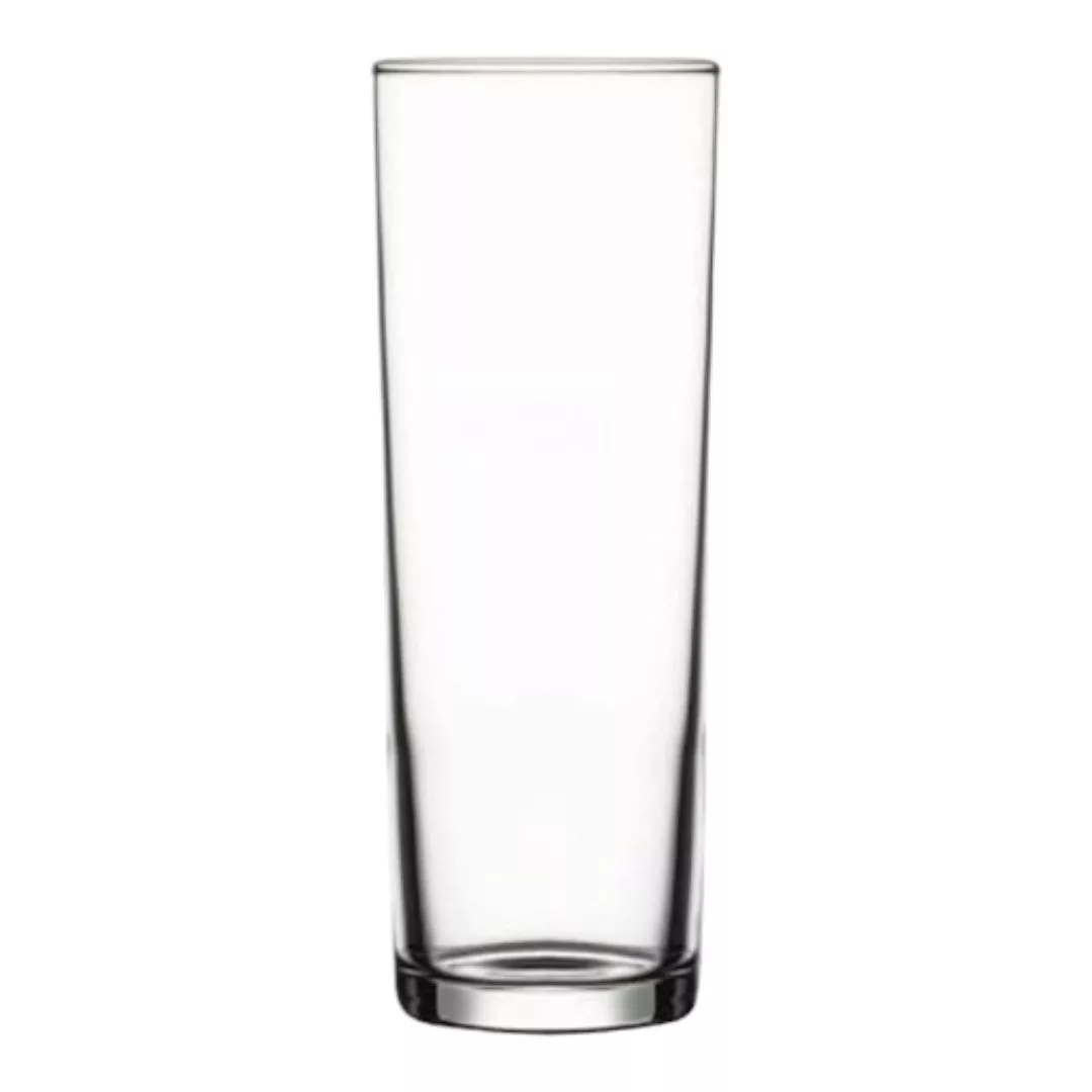 El vaso tubo cristal Pasabache es una opción elegante y versátil para disfrutar de tus bebidas favoritas. Con una capacidad de 32 cc, este vaso es ideal tanto para cerveza como para otras bebidas,