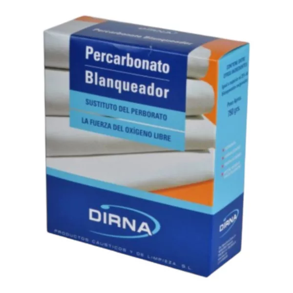 Percarbonato blanqueador polvo dirna es el sustituto perfecto del tradicional perborato y te permite eliminar manchas de manera natural