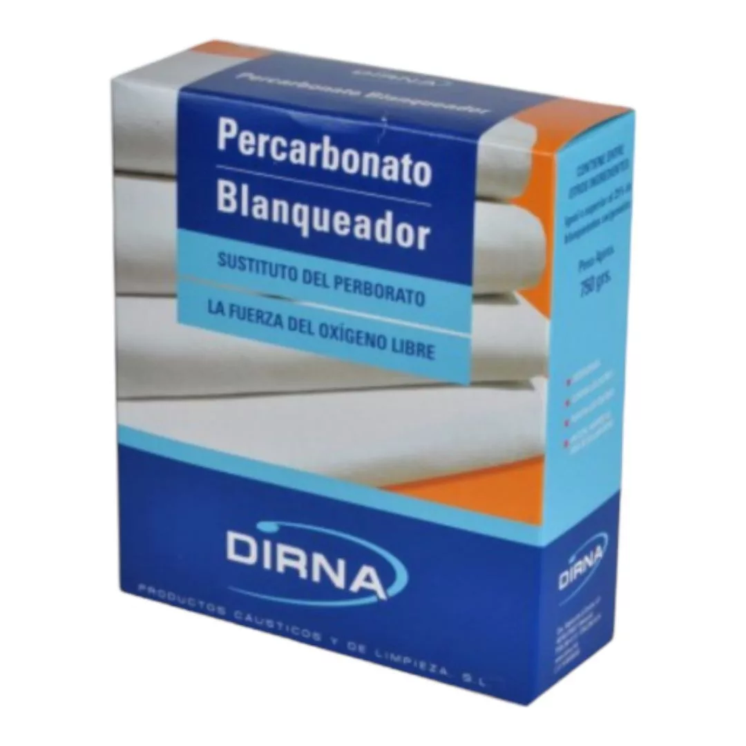 Percarbonato blanqueador polvo dirna es el sustituto perfecto del tradicional perborato y te permite eliminar manchas de manera natural