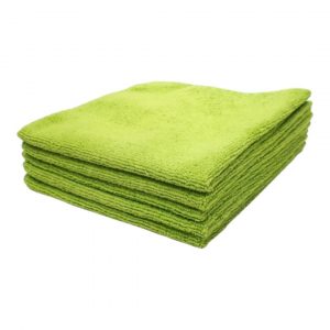 La bayeta de microfibra Spontex verde es ideal para la limpieza profesional. 