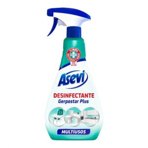 Asevi limpiador multiusos desinfectante es un producto ideal para mantener la higiene en cualquier espacio.