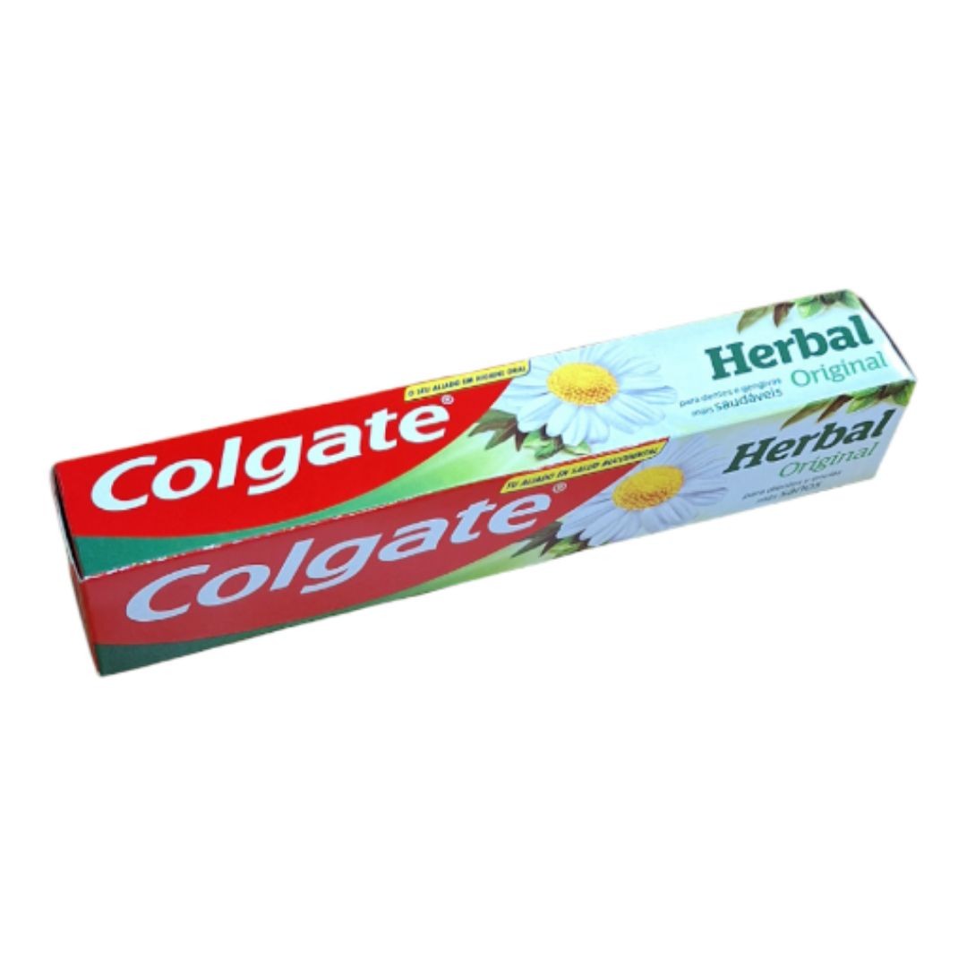 La pasta de dientes Colgate Herbal combina ingredientes naturales para ofrecer una limpieza efectiva y refrescante.