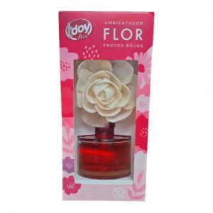 Ambientador Flor Frutos Rojos
El ambientador **Flor Frutos Rojos** es una opción innovadora y estéticamente atractiva para mantener un ambiente fresco y agradable en cualquier espacio. 