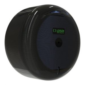 Dispensador de papel higiénico para extracción central negro de la prestigiosa marca LOSDI
Reduce el consumo de papel gracias al sistema de dispensación controlada.