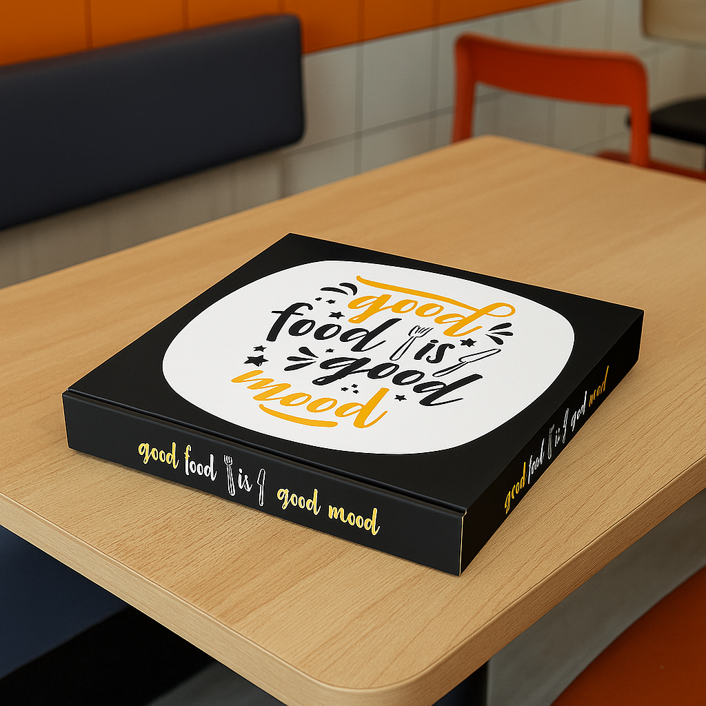 CAJA PARA PIZZA MODELO FRANCIA GOOD P/100U - Imagen 3