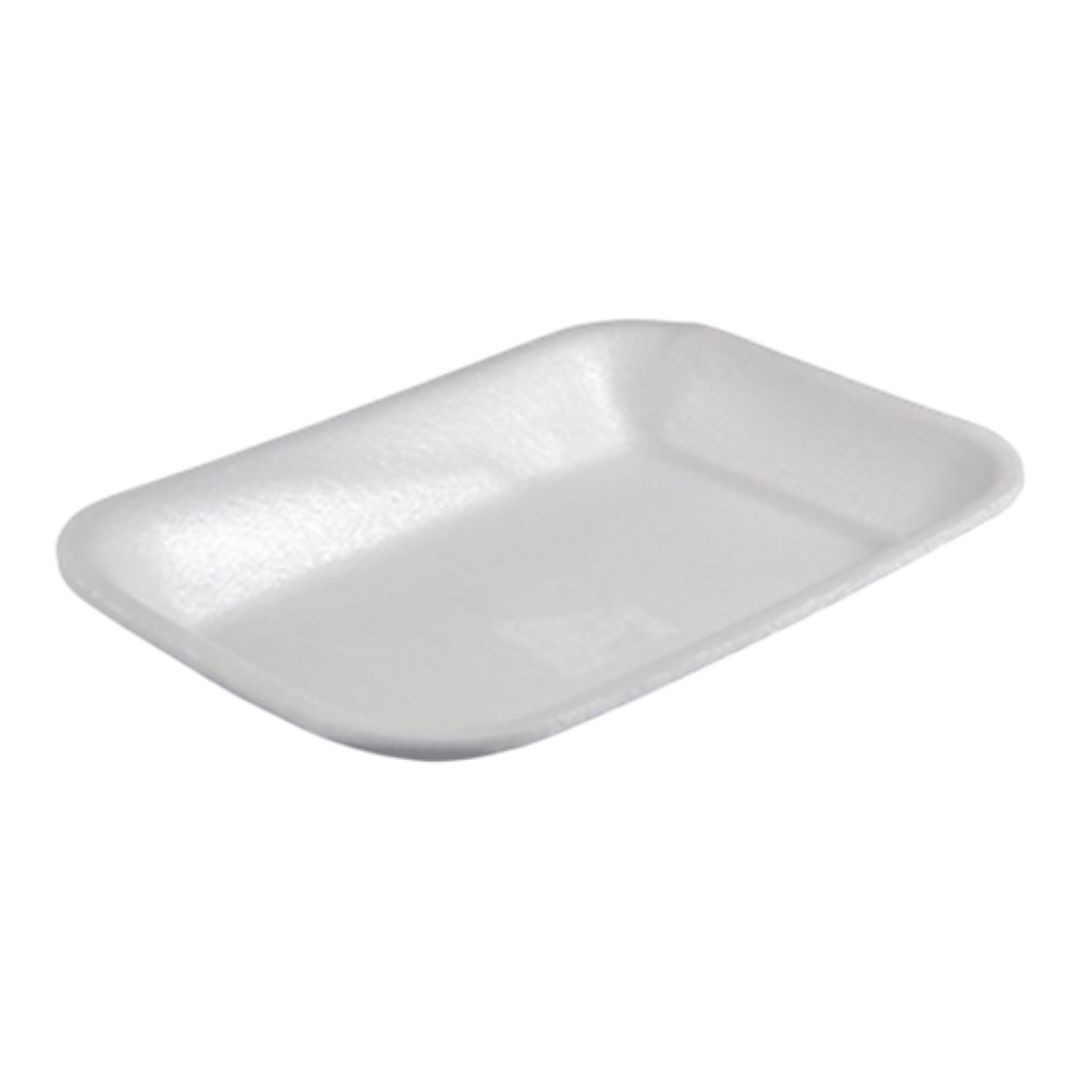 Bandeja Blanca de Foam para Alimentos Frescos
Las bandejas blancas de foam son una excelente opción para el almacenamiento y presentación de alimentos frescos en diversas industrias como carnicerías, pescaderías y más.