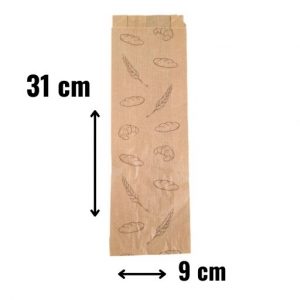 Bolsa de Papel Kraft para Bollería
Las bolsas de papel Kraft son una opción popular y ecológica para el empaque de productos de bollería.