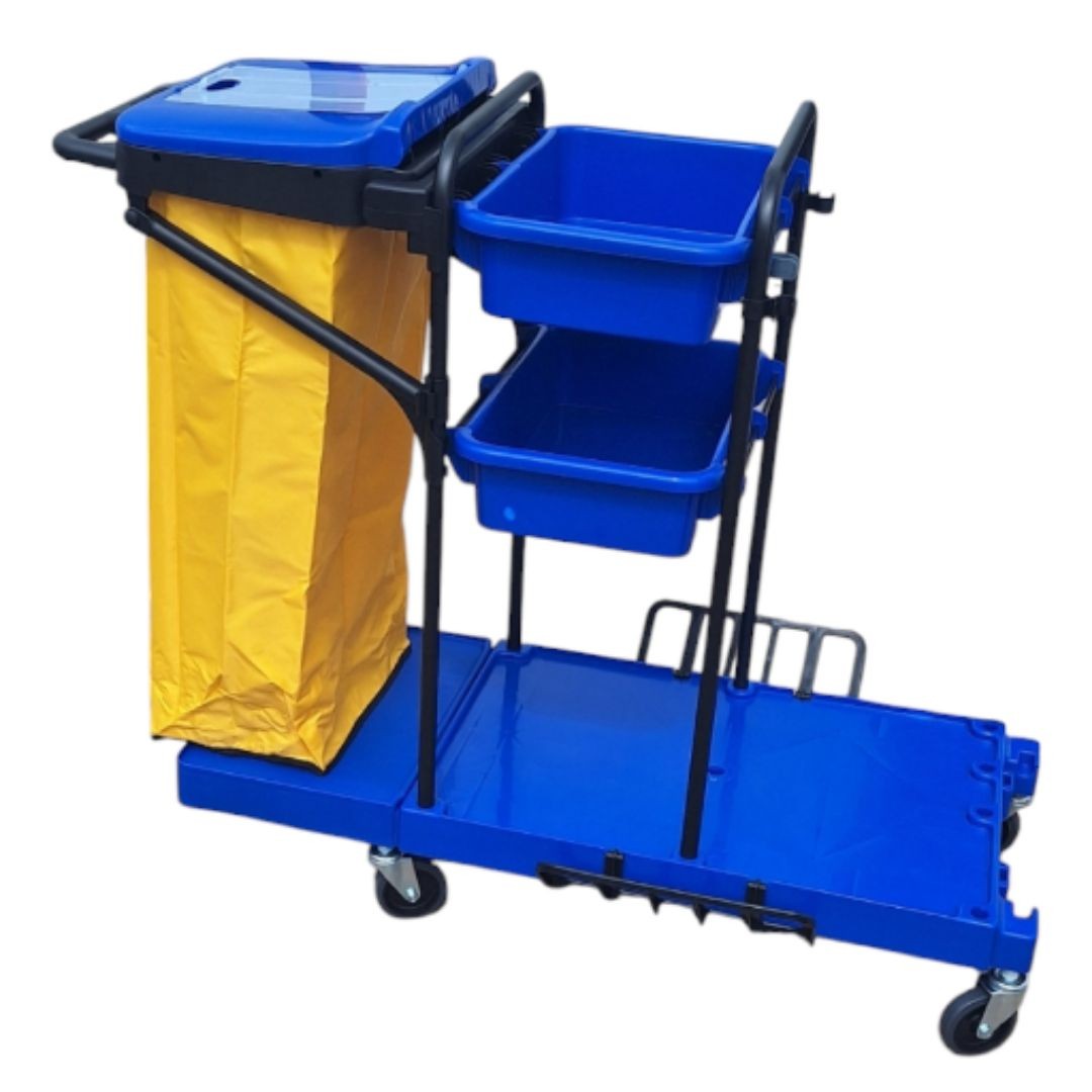 Carro de limpieza Tommy especialmente diseñado para la limpieza en colegios, polideportivos, centros educativos, centros públicos etc...