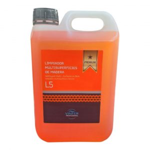Limpiador Multisuperficies para Madera
El limpiador multisuperficies para madera de 5 litros es un producto especialmente diseñado para mantener y proteger las superficies de madera en su hogar o lugar de trabajo.