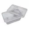 TARRINA RECTANGULAR MAS TAPA PP 50U 1000ML. - Imagen 2