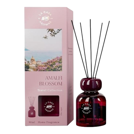 Ambientador Mikado Asevi Amalfi Blossom
Inspiración en Atardeceres Mediterráneos
El ambientador Mikado Asevi Amalfi Blossom es una fragancia única que captura la esencia de los atardeceres en la costa italiana del Mediterráneo.