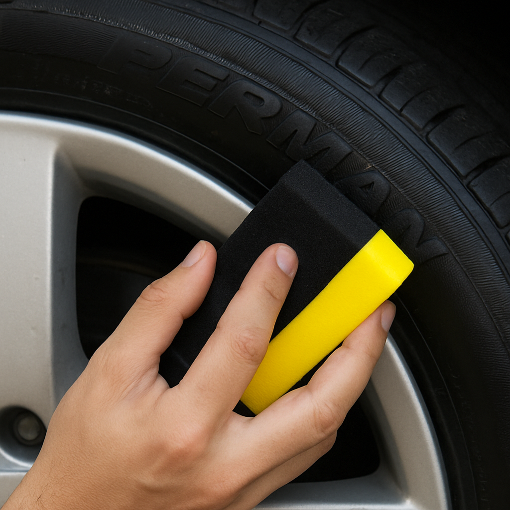 ESPONJA APLICADORA PARA NEUMÁTICOS Y PLÁSTICOS - Imagen 2