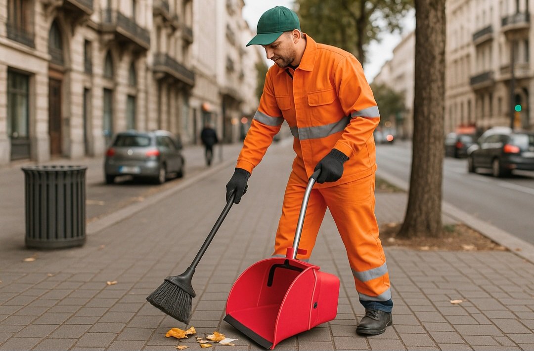 RECOGEDOR PROFESIONAL GIGANTE PLEGABLE - Imagen 4