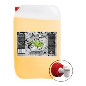 Champú activo Snow Foam FullCarX 25L. Espuma densa para limpieza profunda de carrocerías sin dañar la pintura. Ideal para detailing profesional.