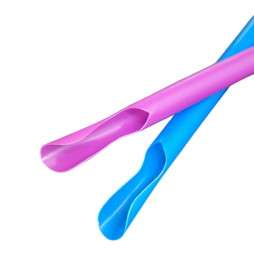 CAÑITA CUCHARA COLORES P/100 UDS