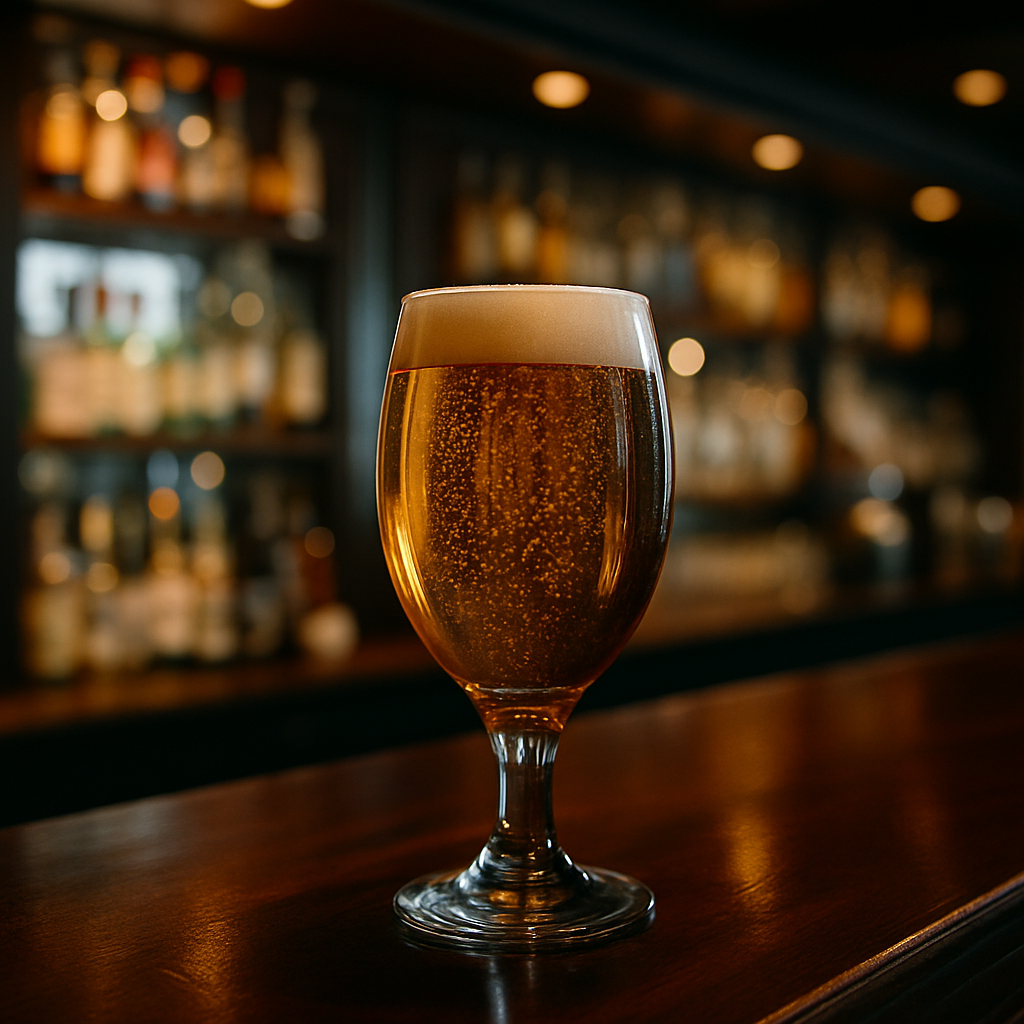 Copa de cerveza para la hostelería