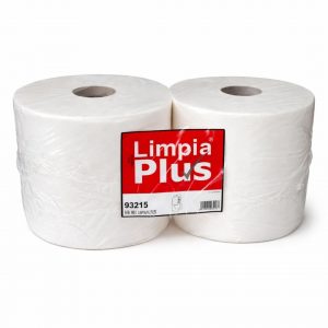 BOBINA DE PAPEL MECÁNICO PASTA PURA LIMPIAPLUS 2U 5,6 KG